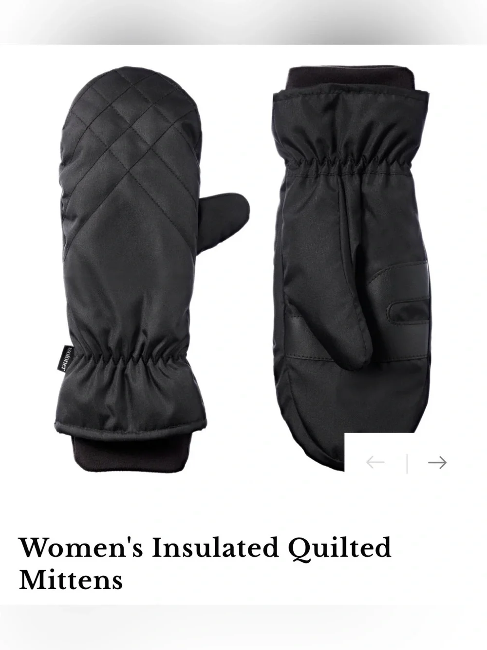 Isotoner mittens New! Women’s S M